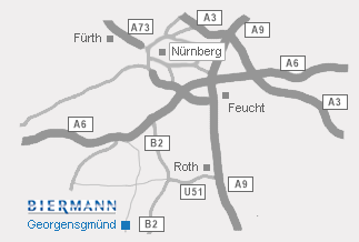 Standortkarte Georgensgmünd